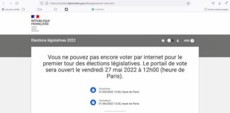 Vote en ligne