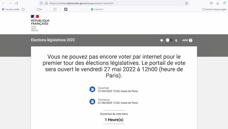 ASIE – FRANCE : C’est parti pour le vote par internet pour les législatives
