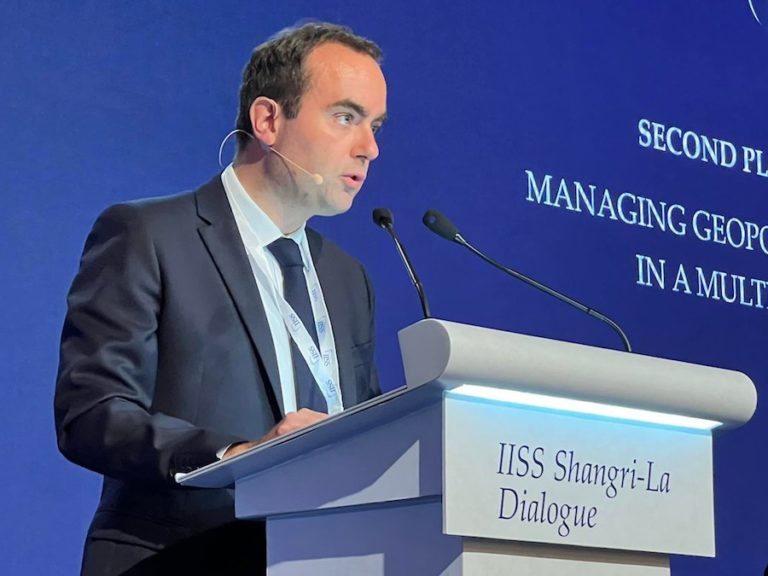 FRANCE – SINGAPOUR :  Le discours du ministre de la Défense Sébastien Lecornu au Shangri La Dialogue