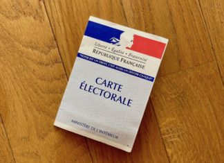 carte électorale vote