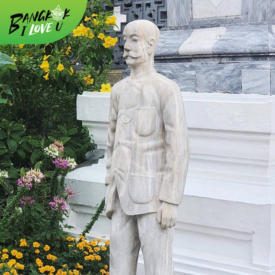 Statue de pierre Bangkok