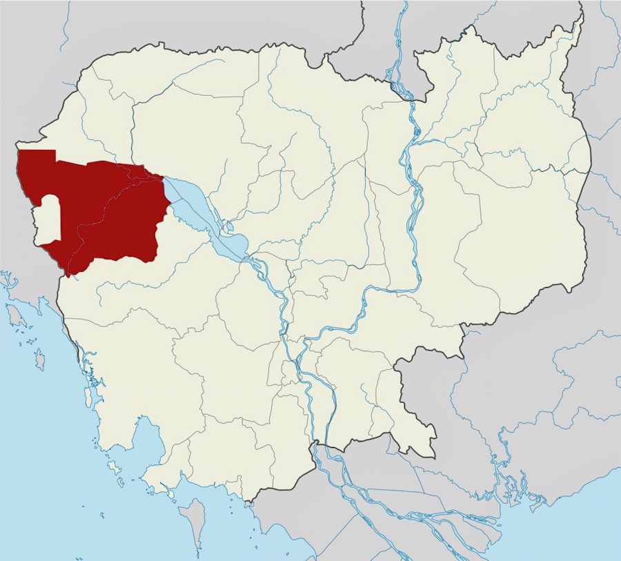 Battambang province Cambodge