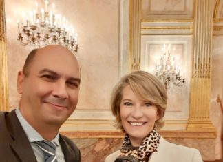 Hugues zarka et Anne Genetet