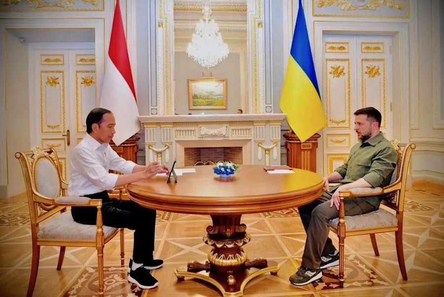 Joko Widodo Ukraine