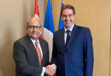 SINGAPOUR – FRANCE : Un accord de partenariat numérique France – Singapour Olivier Becht France - Iswaran Singapour
