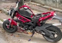 accident moto francais