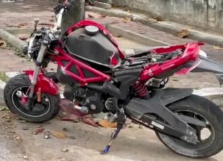 accident moto francais