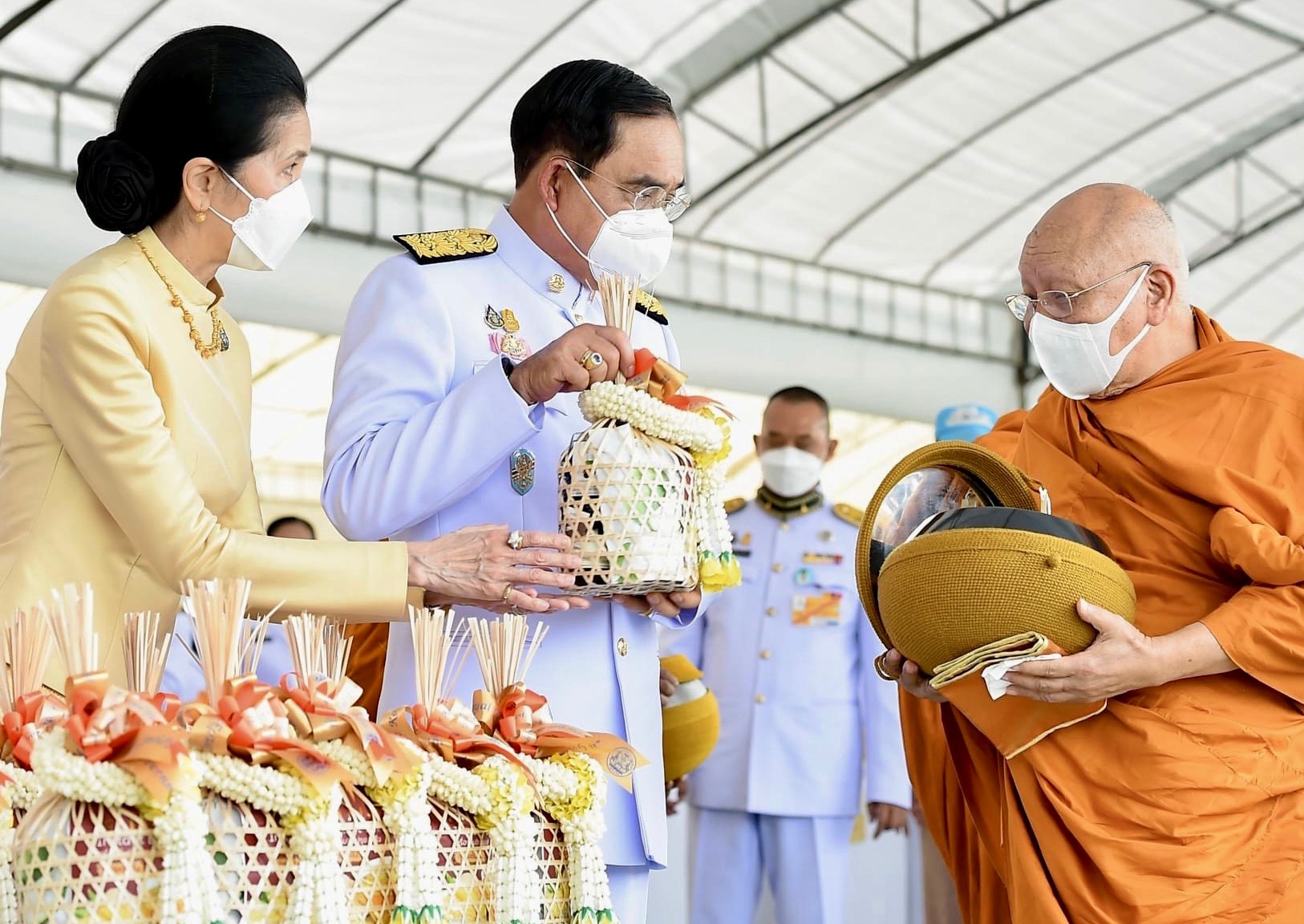 cérémonie anniversaire roi Thaïlande