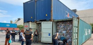 Containers déchets Thaïlande