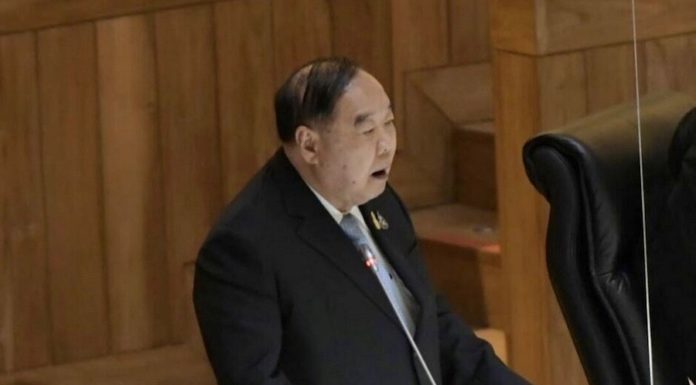 prawit - débat censure