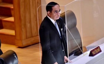 gouvernement prayut motion de censure