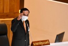 prayut motion de censure Thaïlande