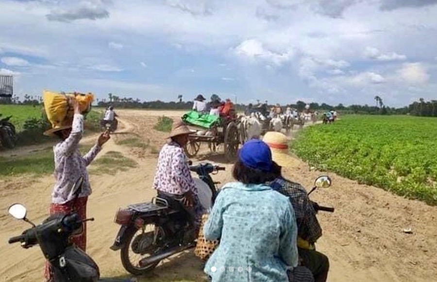 réfugiés Sapaing Birmanie
