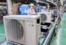 ASIE – FRANCE : Face aux canicules, ne pas tomber dans les excès asiatiques Usine climatiseur Asie