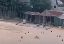 40 vietnamiens fuient le cambodge