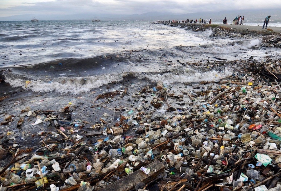 Indonésie plastique