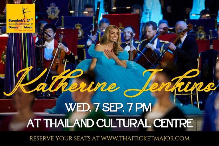 BANGKOK – FESTIVAL : Katherine Jenkins ouvre le 24ème festival international de danse et de musique