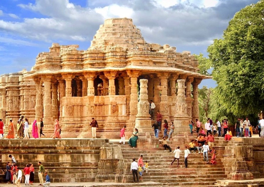 Modhera Sun Temple Inde