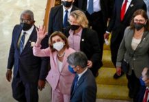 ASIE – GÉOPOLITIQUE : Nancy Pelosi prend le risque d’une visite à Taïwan Nancy Pelosi à Taïwan