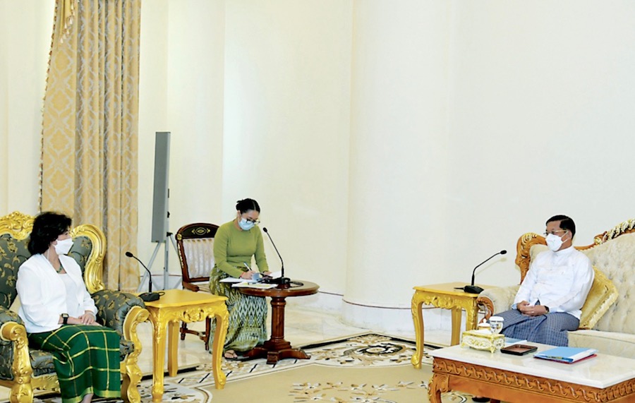 UN - Birmanie rencontre