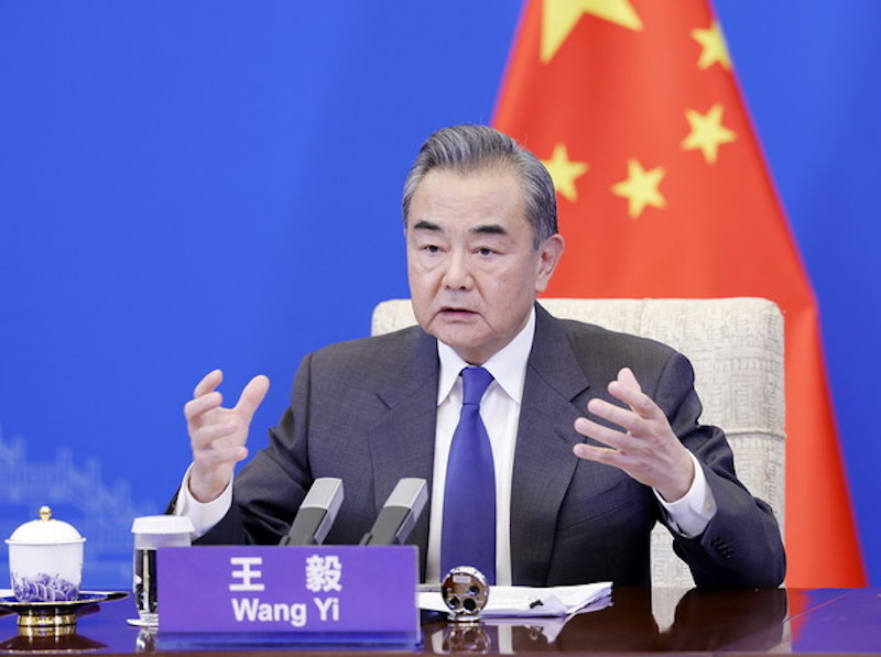 Wang Yi Chine Taïwan