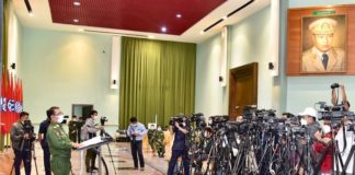 conference presse birmani