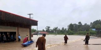 Laos inondations