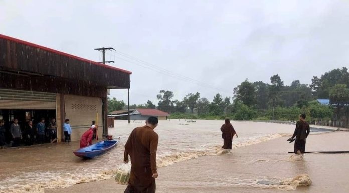 Laos inondations