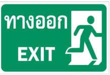 signalitique Thaïlande