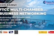 THAÏLANDE – FRANCE : À tous les entrepreneurs : rendez-vous le 12 octobre à Koh Samui FTCC Samui