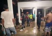 THAÏLANDE – ACCIDENT : Un bateau coule à Chanthaburi dans une rivière submergée chantaburi bateau accident