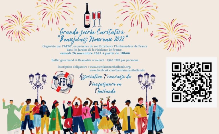THAÏLANDE – INITIATIVE : Le 26 novembre, la Thaïlande débouche le beaujolais nouveau