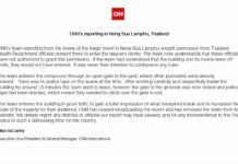 THAÏLANDE – TRAGÉDIE : La volte-face de CNN, face à la colère des Thaïlandais CNN nong bua Lamphu