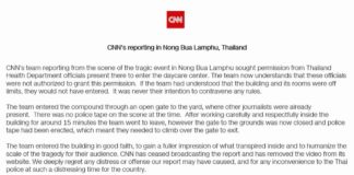 CNN nong bua Lamphu