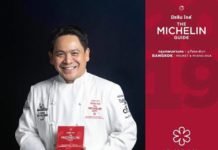 THAÏLANDE – GASTRONOMIE : Le chef Chumpol Jangprai, étoilé Michelin, sera en cuisine pour le diner de gala de l’Apec Michelin Chumpol Jangprai