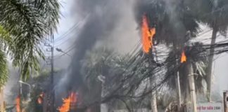 Pattaya incendie