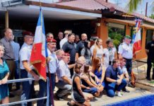 THAÏLANDE – FRANCE : Les parachutistes célèbrent la Saint Michel à Pattaya Saint Michel à Pattaya