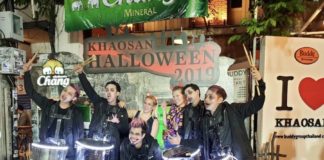 halloween Khao san road