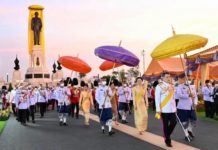 inauguration statue Rama IX