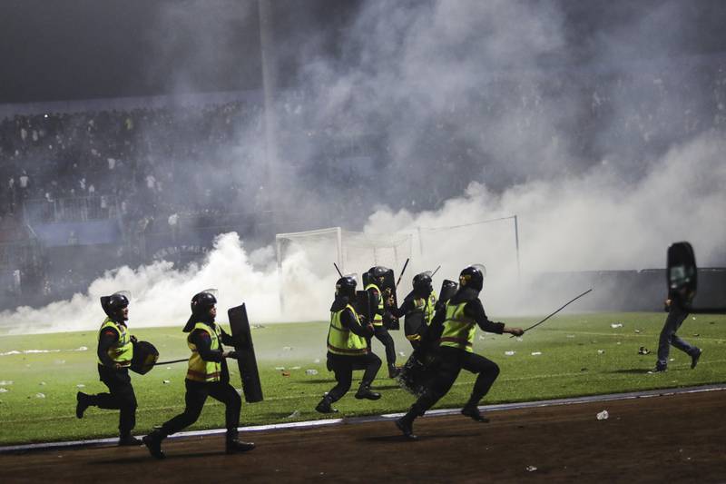 indonésie tragédie football