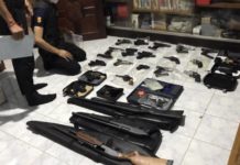 THAÏLANDE – SOCIÉTÉ : Commerce illégal d’armes à feu : 61 personnes arrêtées, 145 « armes fantômes » saisies raid police armes