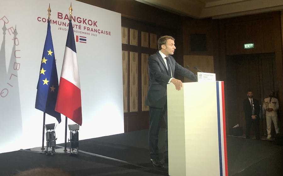 Emmanuel macron Bangkok