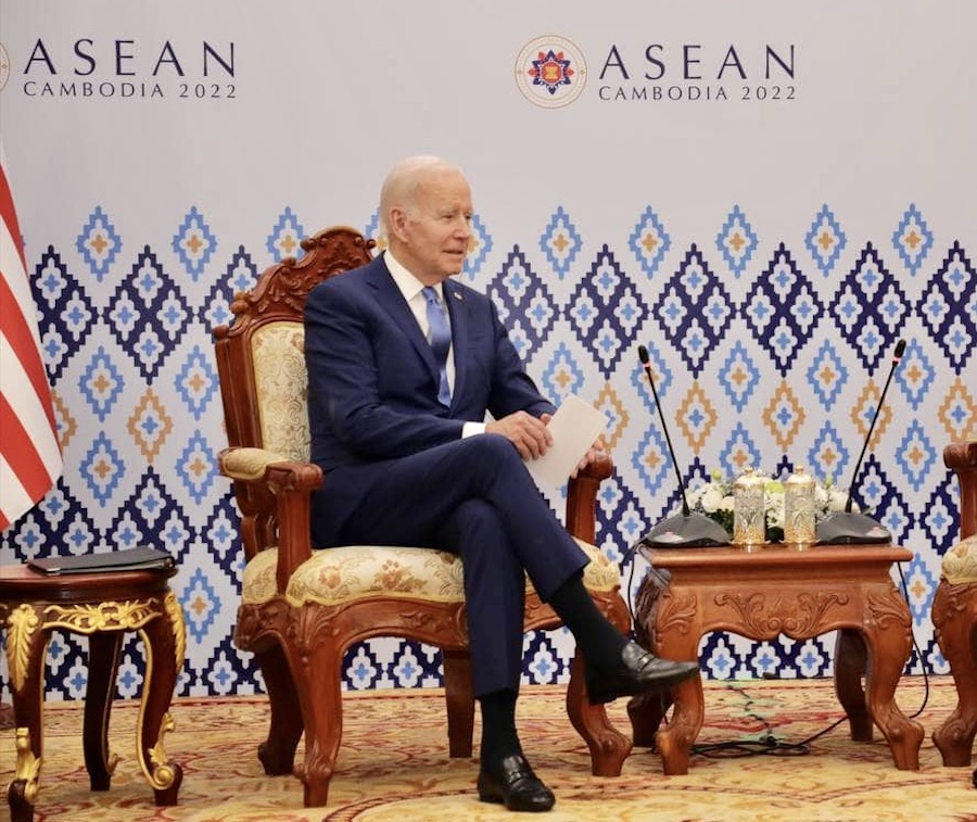 Joe Biden Cambodge asean