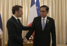 THAÏLANDE – FRANCE : Le compte-rendu de l’entretien entre Emmanuel Macron et le Premier ministre thaïlandais