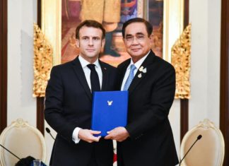 Prayut Macron accord bilatéral