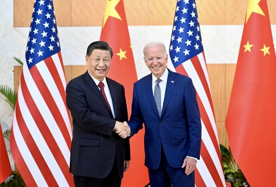Xi jinping Joe Biden Bali