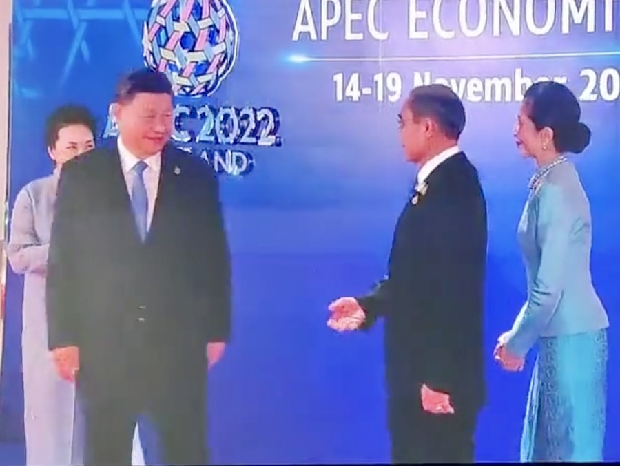 Xi jinping Prayut APEC