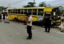accident bus scolaire