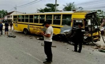 accident bus scolaire