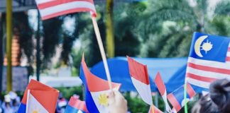 asean drapeaux